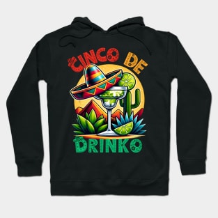 Cinco de drinko margarita 2024 Hoodie